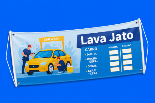 Lona 440g / Média / Faixa / FOSCO